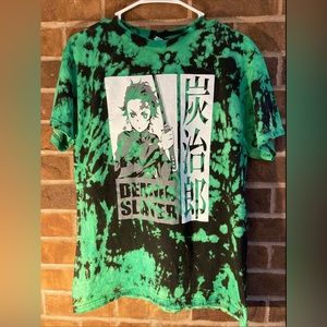 Tie Dye Demon Slayer Shirt